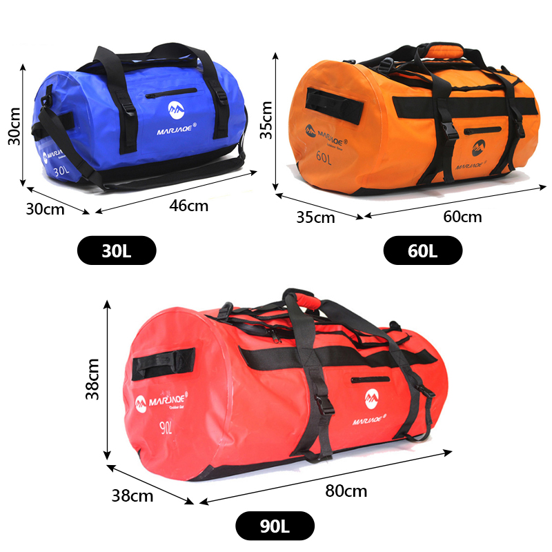 30L 60L 90L Waterproof Kayakin - Fishing Kayak Crate 评论和价格